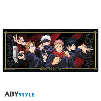 ABYstyle – „ Jujutsu Kaisen “ XXL-Mauspad „Gruppe“ (90 x 40 cm)