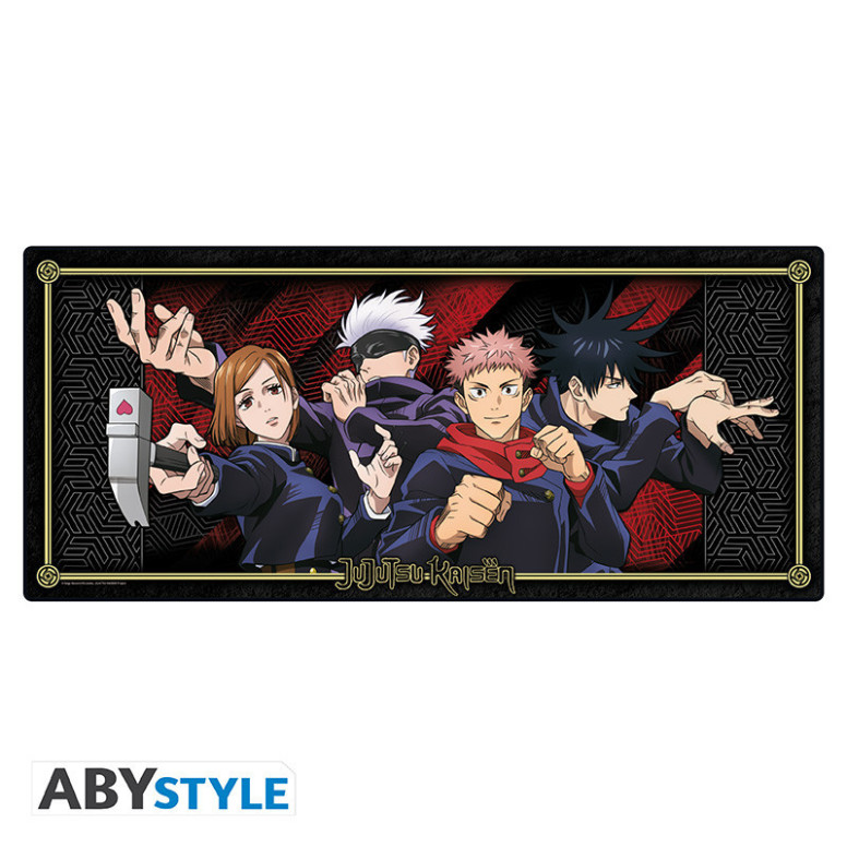 ABYstyle – „ Jujutsu Kaisen “ XXL-Mauspad „Gruppe“ (90 x 40 cm)