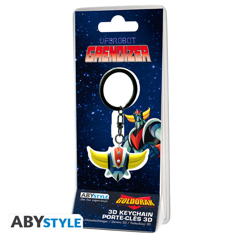 ABYstyle – UFO Robot Grendizer 3D-Schlüsselanhänger „Kopf“ Grendizer