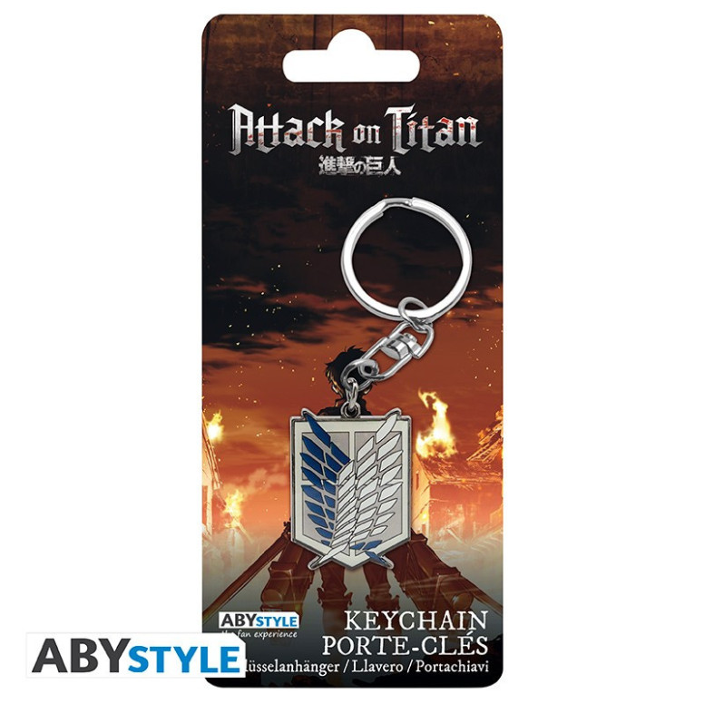 ABYstyle – ATTACK ON TITAN – Schlüsselanhänger – Erkundungsbataillon