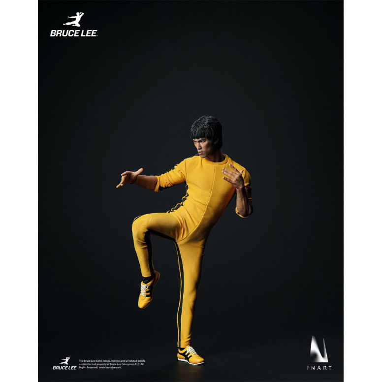 INART – „ Bruce Lee “ (gelber Overall) 1/6-Sammlerfigur – Das Spiel des Todes