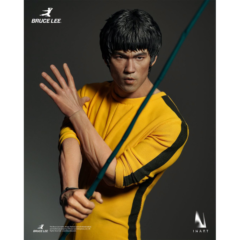 INART – „ Bruce Lee “ (gelber Overall) 1/6-Sammlerfigur – Das Spiel des Todes