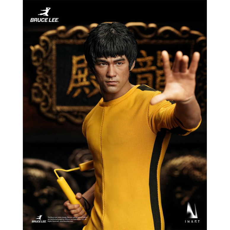 INART – „ Bruce Lee “ (gelber Overall) 1/6-Sammlerfigur – Das Spiel des Todes