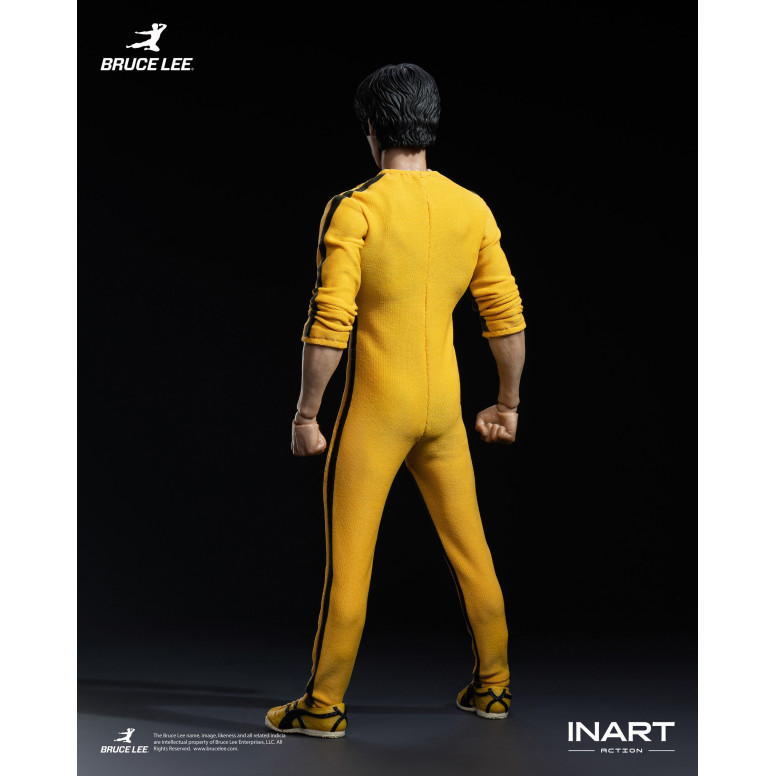 INART – „ Bruce Lee “ (gelber Overall) 1/12-Actionfigur – Das Spiel des Todes