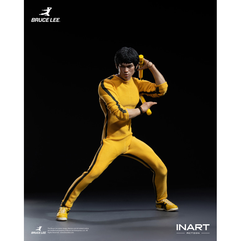 INART – „ Bruce Lee “ (gelber Overall) 1/12-Actionfigur – Das Spiel des Todes