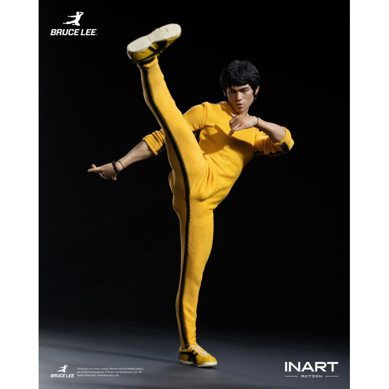 INART – „ Bruce Lee “ (gelber Overall) 1/12-Actionfigur – Das Spiel des Todes