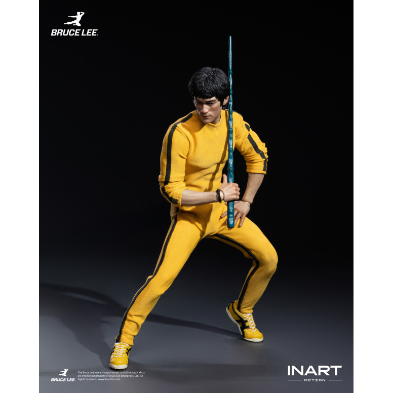INART – „ Bruce Lee “ (gelber Overall) 1/12-Actionfigur – Das Spiel des Todes