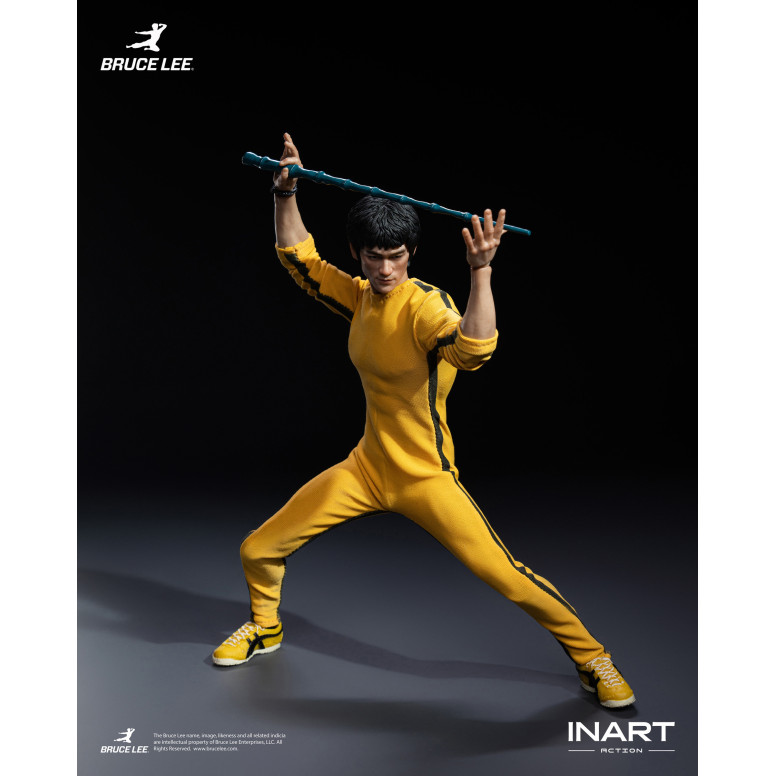 INART – „ Bruce Lee “ (gelber Overall) 1/12-Actionfigur – Das Spiel des Todes