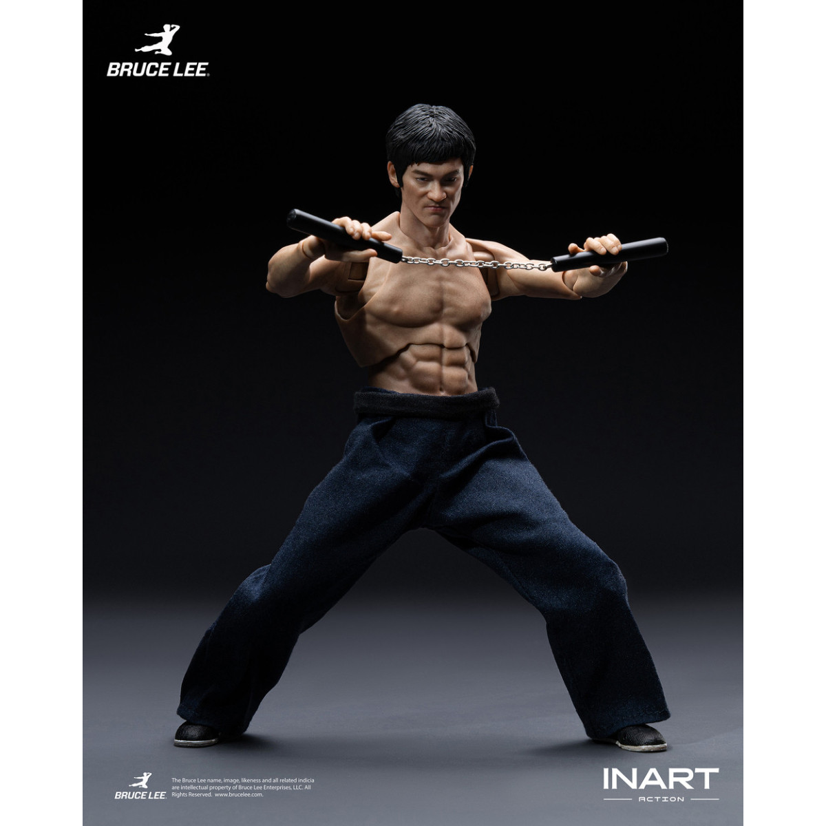 INART – „ Bruce Lee “ (Kung-Fu-Outfit) 1/12-Actionfigur