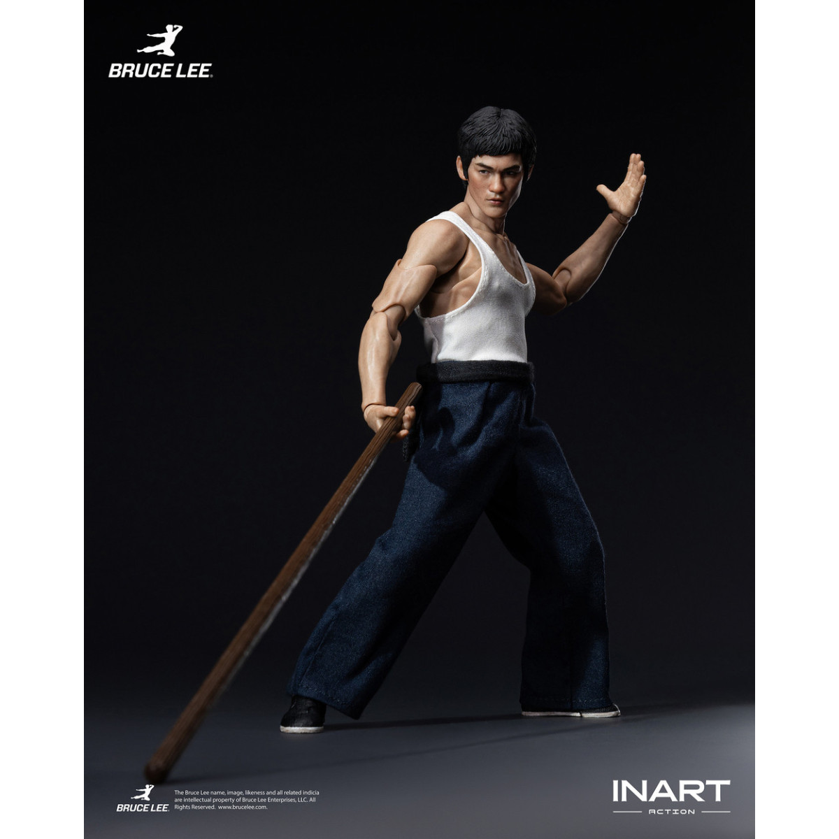 INART – „ Bruce Lee “ (Kung-Fu-Outfit) 1/12-Actionfigur