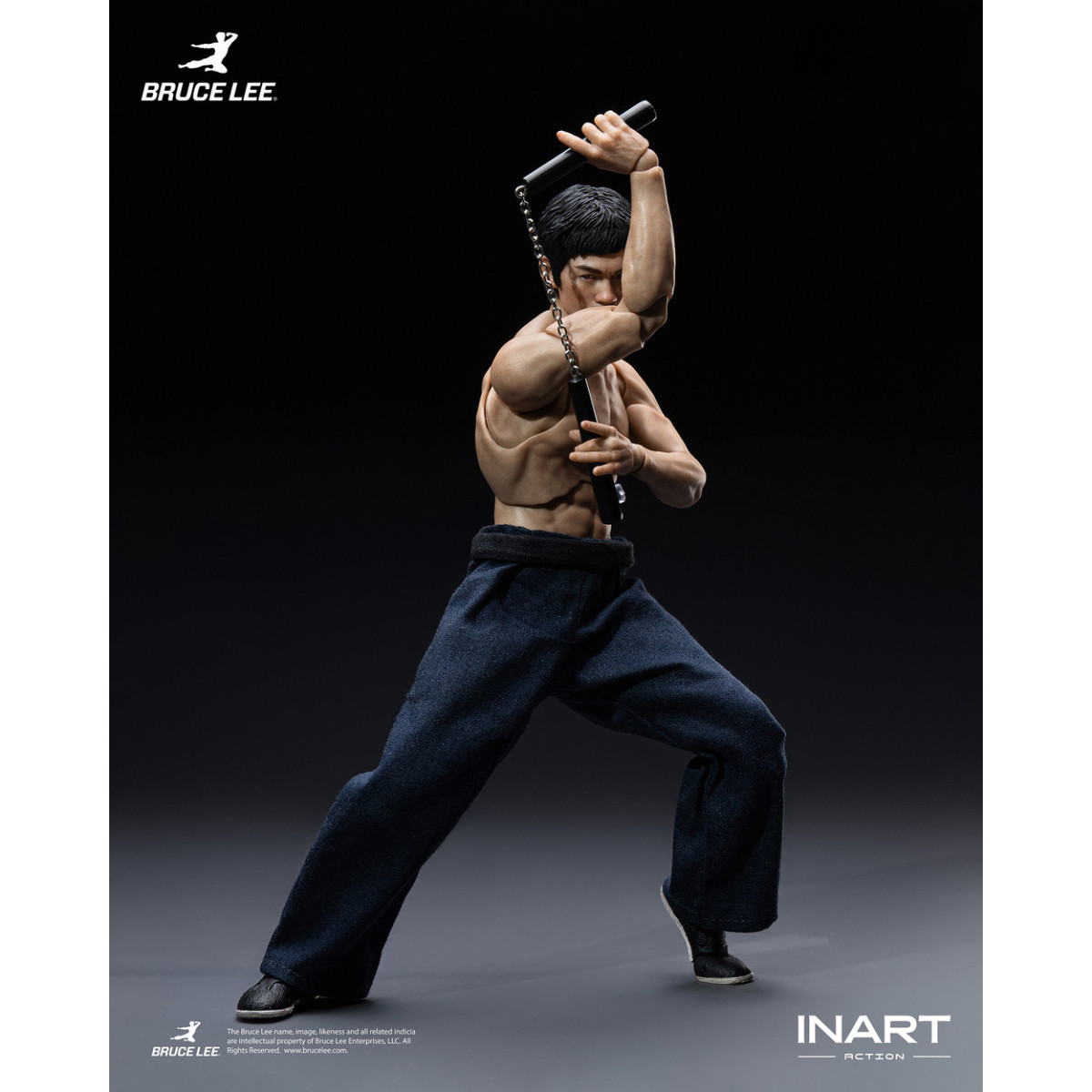 INART – „ Bruce Lee “ (Kung-Fu-Outfit) 1/12-Actionfigur