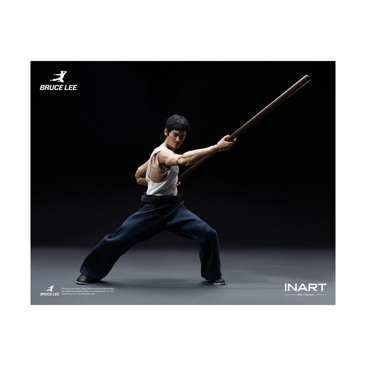 INART – „ Bruce Lee “ (Kung-Fu-Outfit) 1/12-Actionfigur