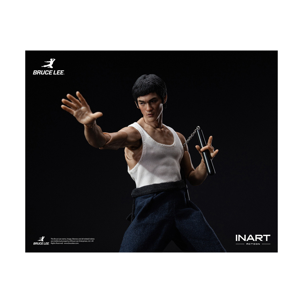 INART – „ Bruce Lee “ (Kung-Fu-Outfit) 1/12-Actionfigur
