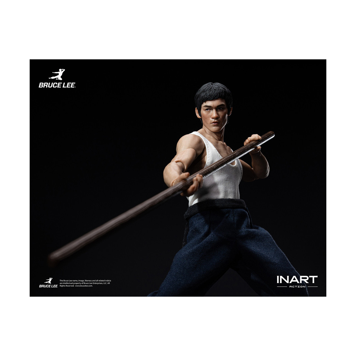 INART – „ Bruce Lee “ (Kung-Fu-Outfit) 1/12-Actionfigur