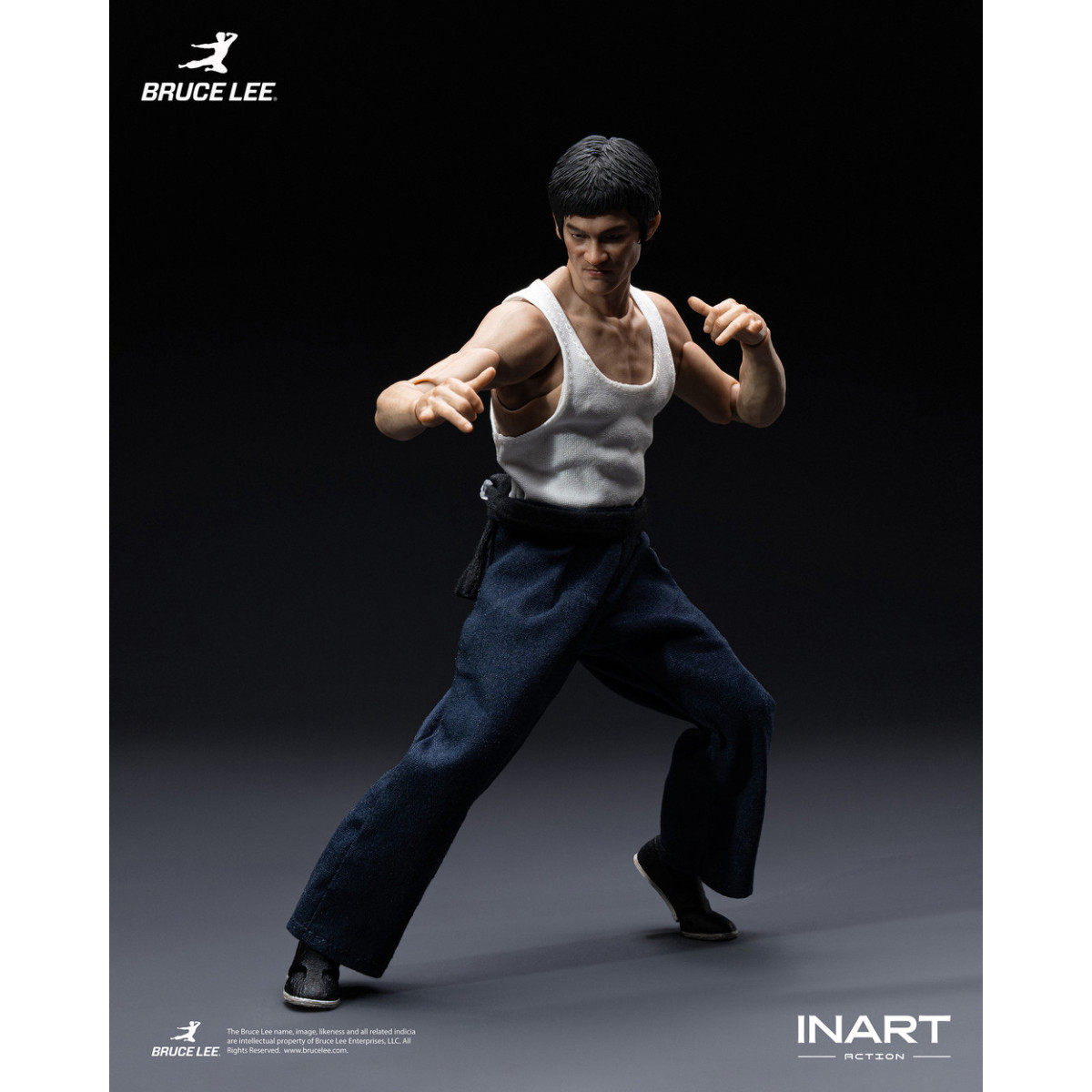 INART – „ Bruce Lee “ (Kung-Fu-Outfit) 1/12-Actionfigur
