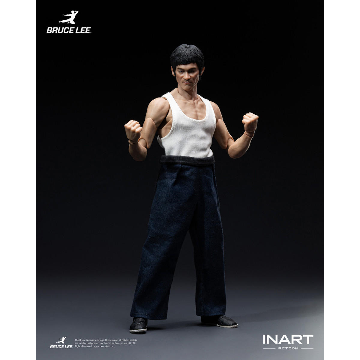 INART – „ Bruce Lee “ (Kung-Fu-Outfit) 1/12-Actionfigur