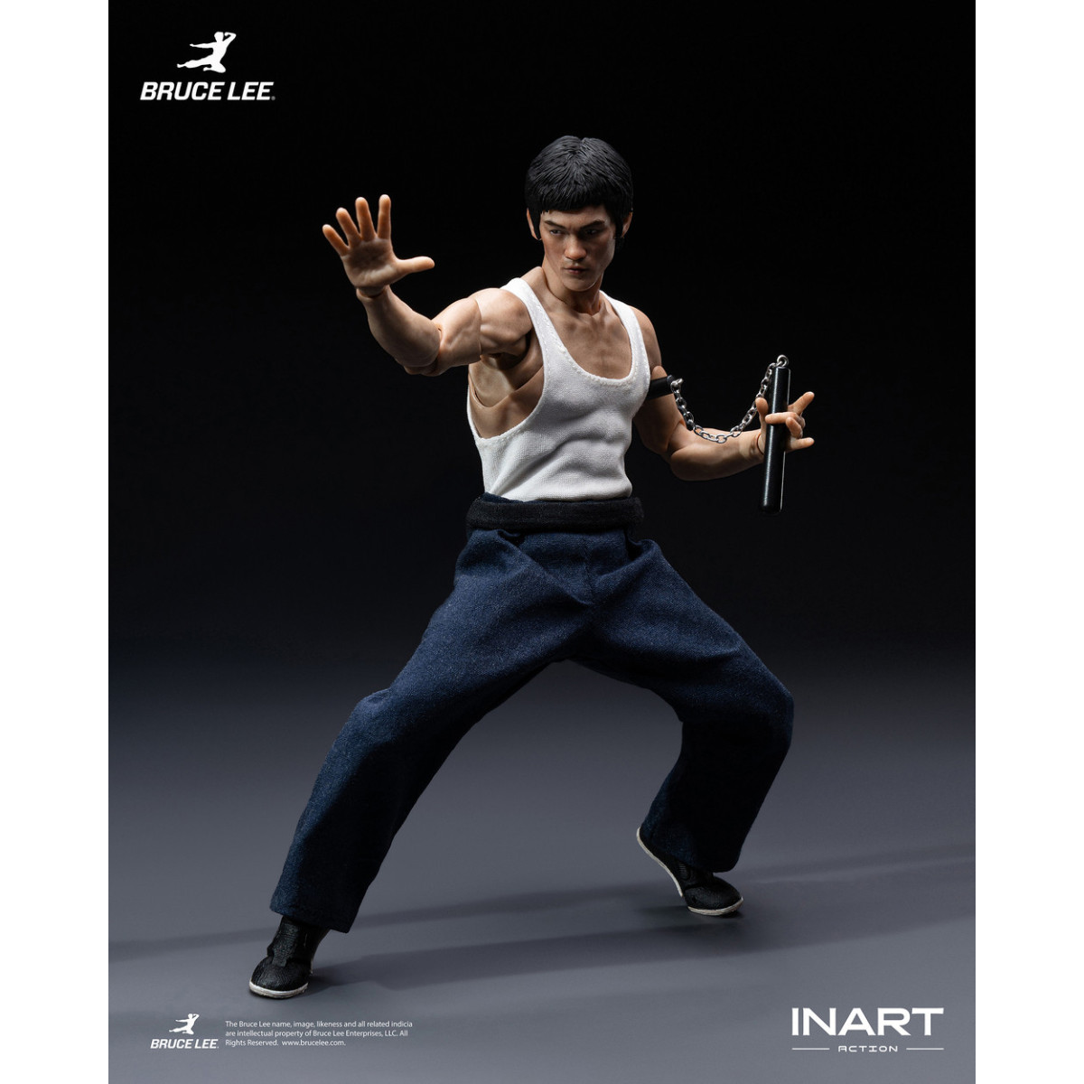 INART – „ Bruce Lee “ (Kung-Fu-Outfit) 1/12-Actionfigur