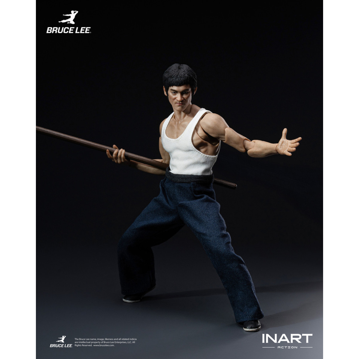INART – „ Bruce Lee “ (Kung-Fu-Outfit) 1/12-Actionfigur