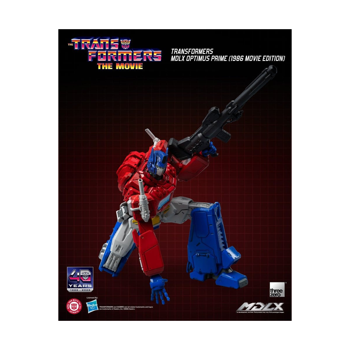 Three Zero – Transformers MDLX OPTIMUS PRIME (Filmausgabe von 1986)