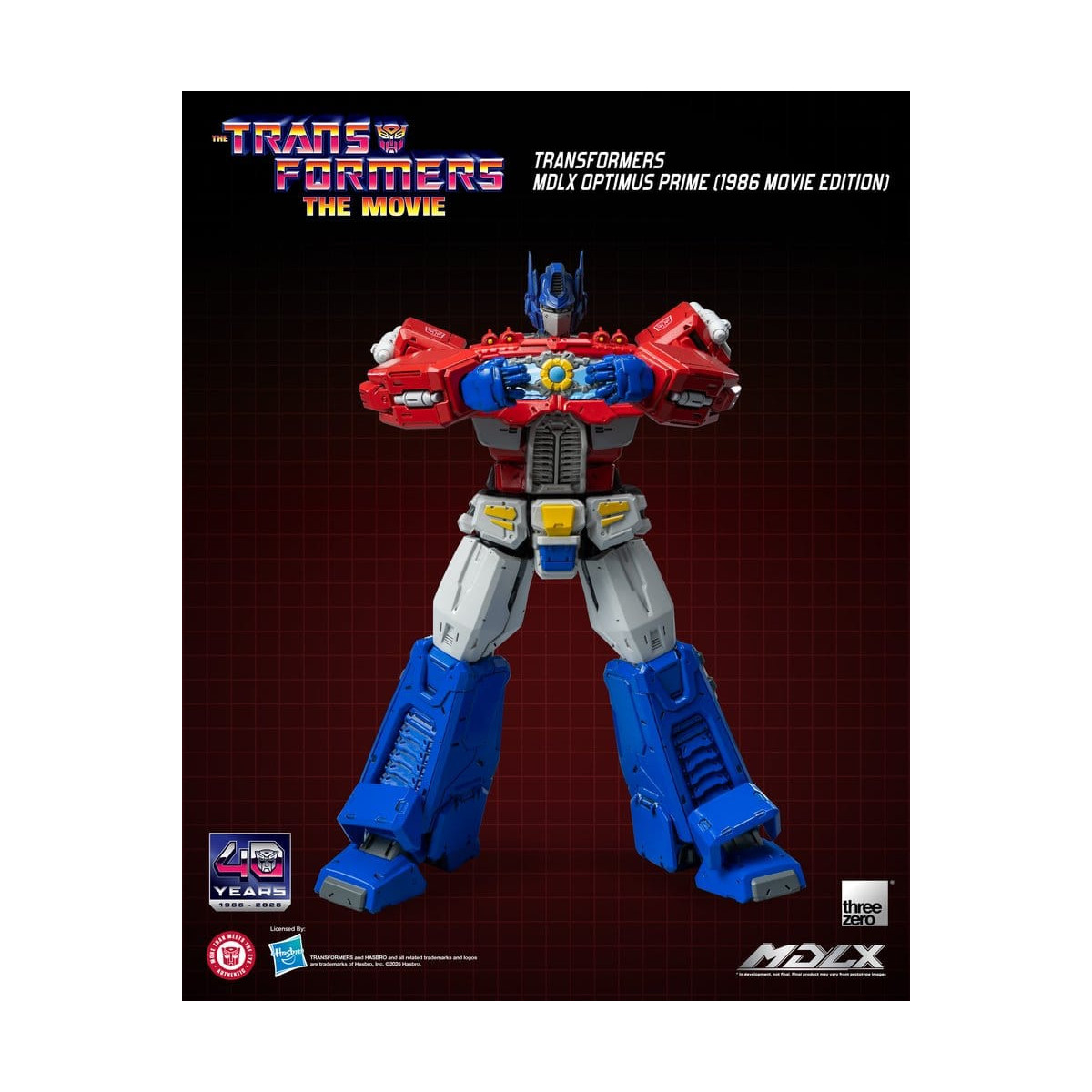 Three Zero – Transformers MDLX OPTIMUS PRIME (Filmausgabe von 1986)