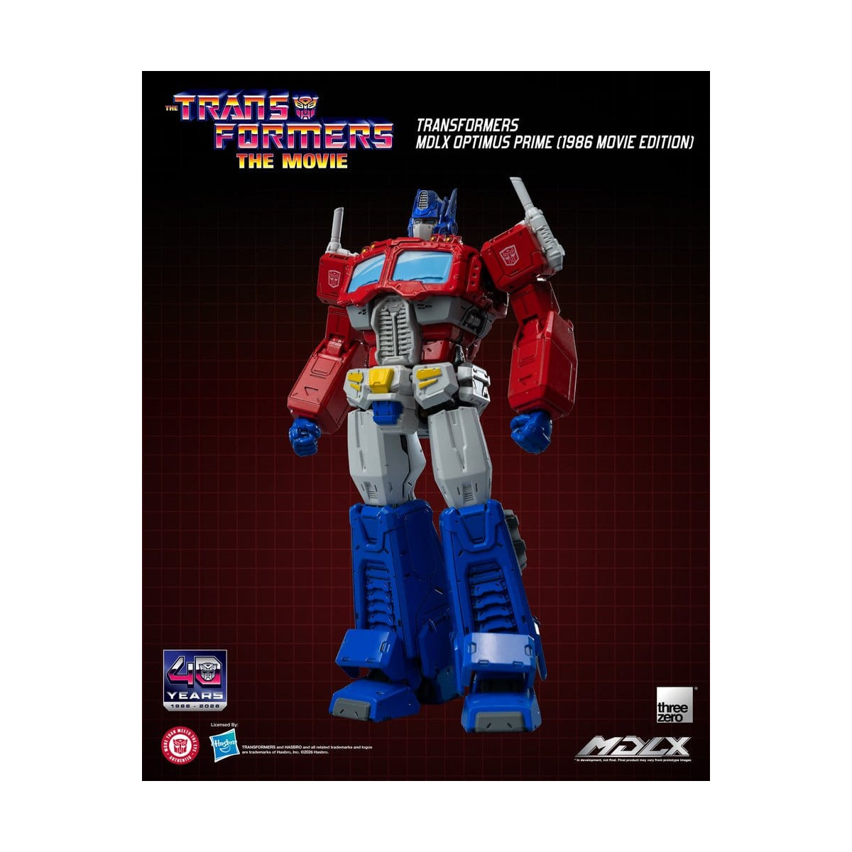 Three Zero – Transformers MDLX OPTIMUS PRIME (Filmausgabe von 1986)