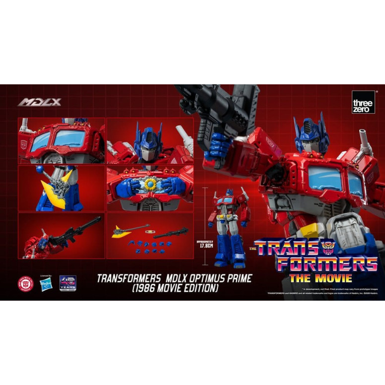 Three Zero – Transformers MDLX OPTIMUS PRIME (Filmausgabe von 1986)