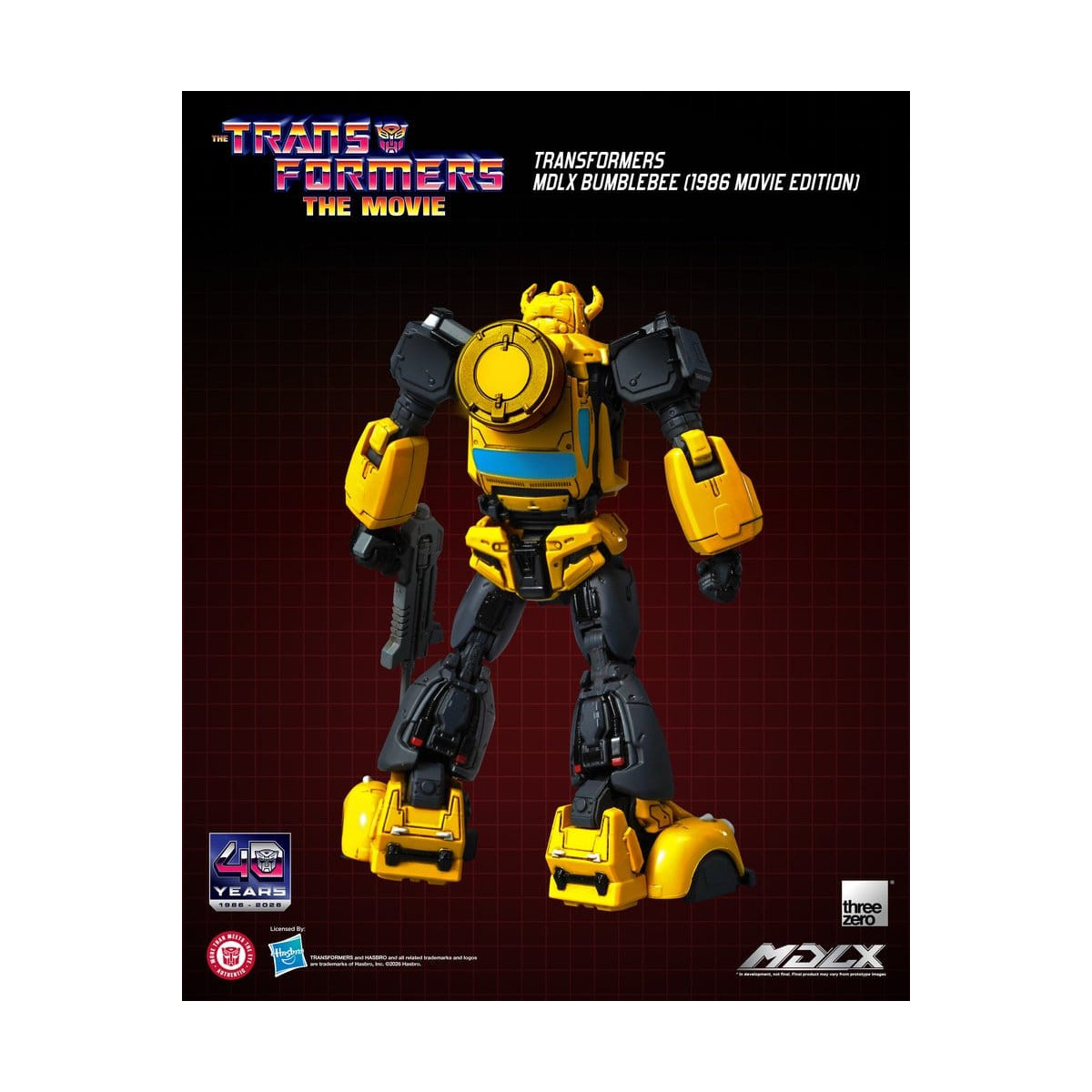 Three Zero – Transformers MDLX BUMBLEBEE (Filmversion von 1986)