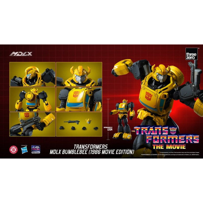 Three Zero – Transformers MDLX BUMBLEBEE (Filmversion von 1986)