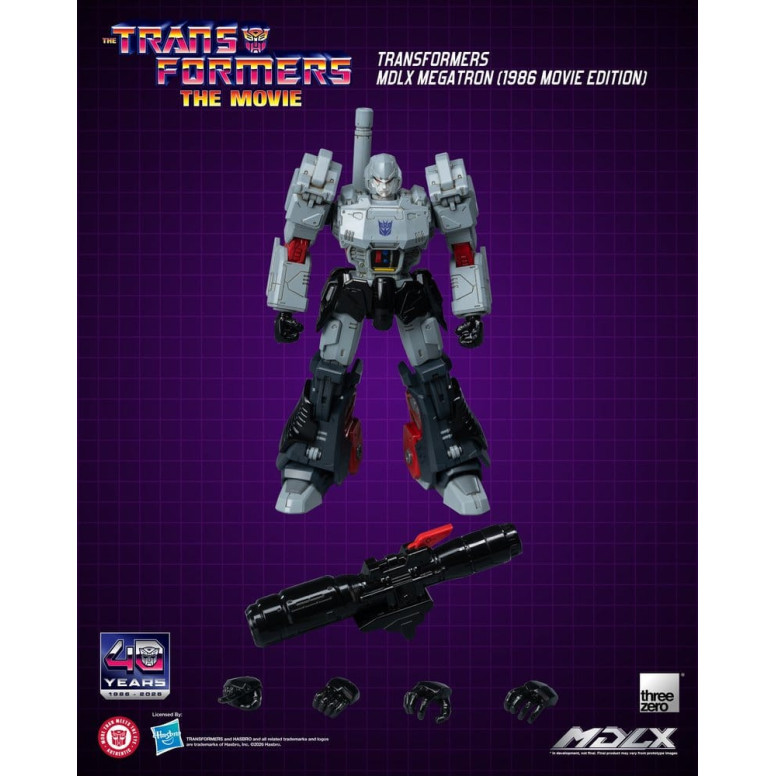 Three Zero – Transformers MDLX MEGATRON (Filmversion von 1986)