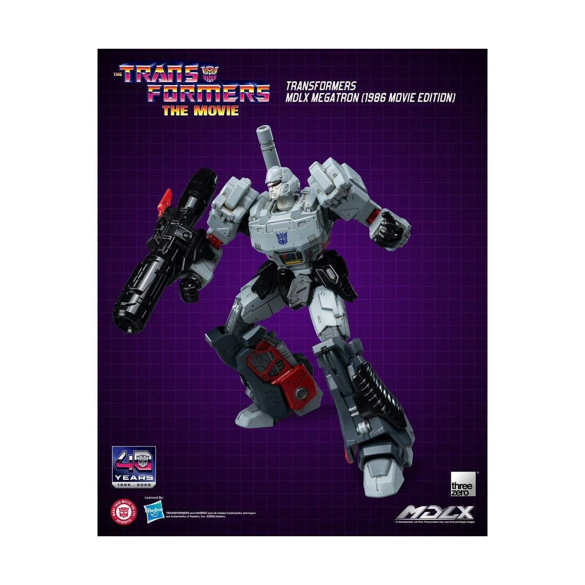 Three Zero – Transformers MDLX MEGATRON (Filmversion von 1986)