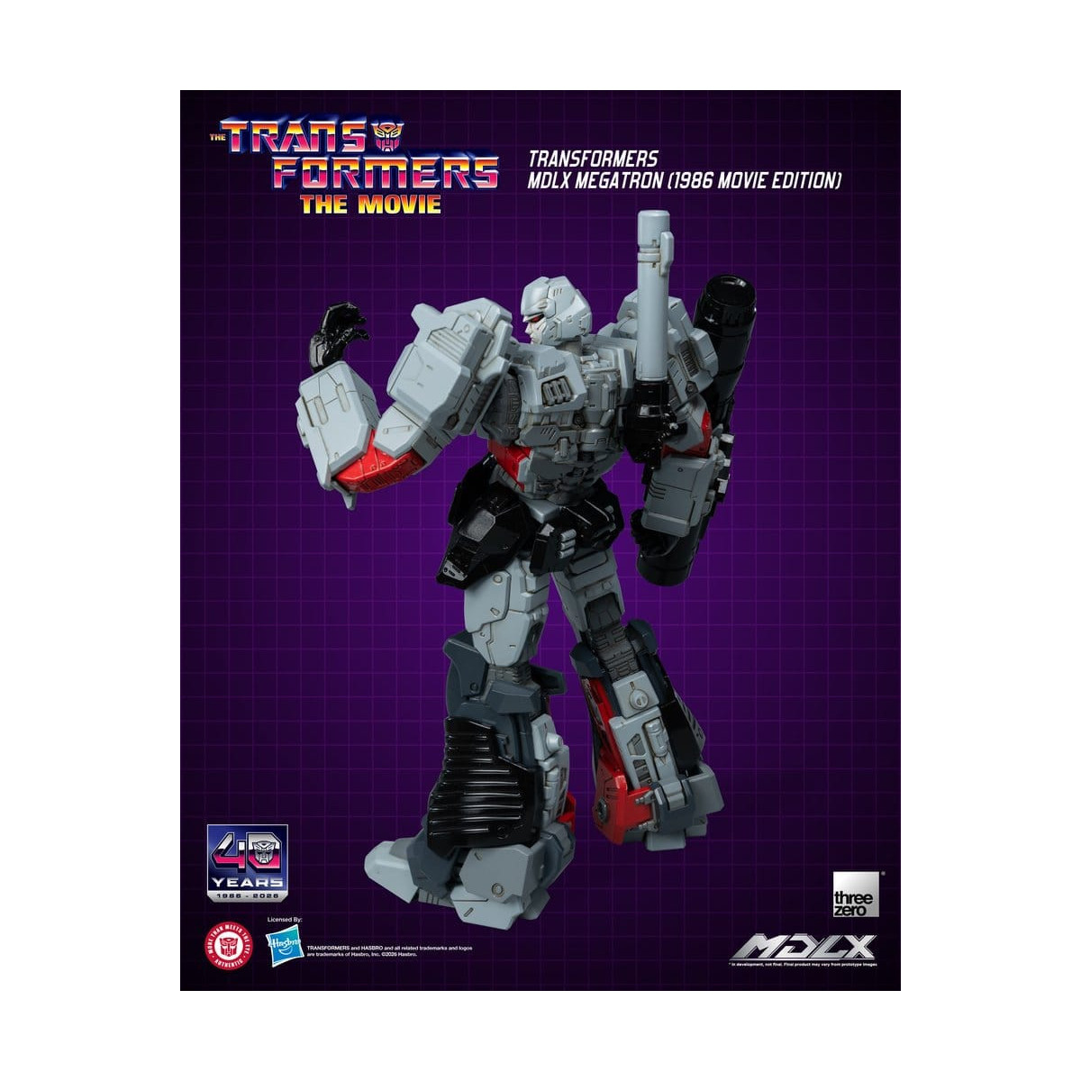 Three Zero – Transformers MDLX MEGATRON (Filmversion von 1986)