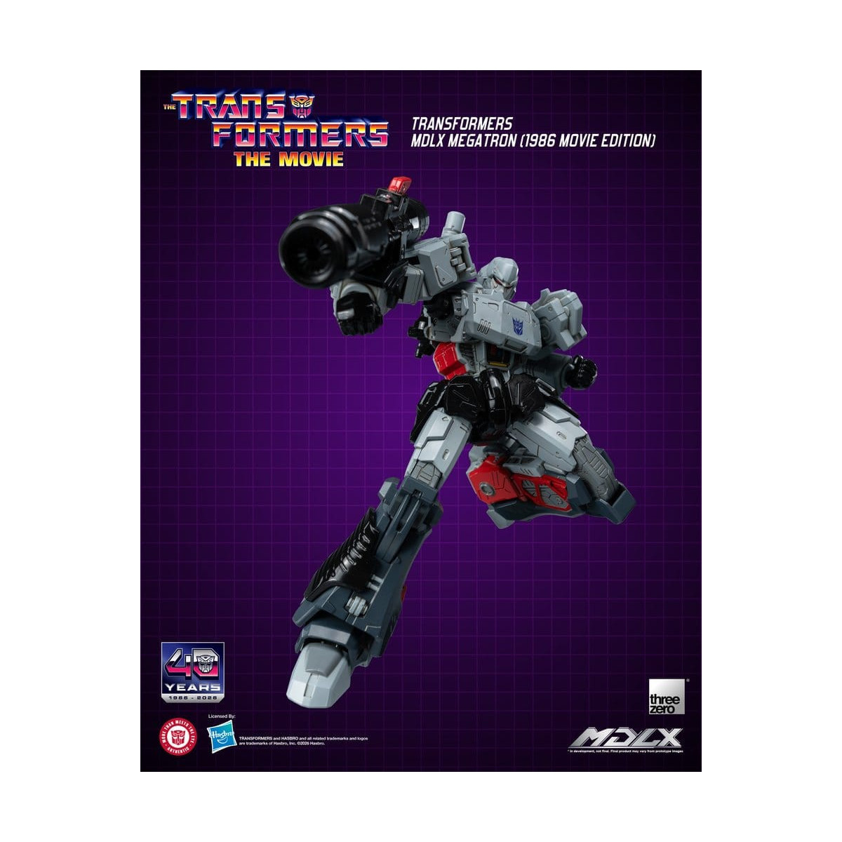 Three Zero – Transformers MDLX MEGATRON (Filmversion von 1986)