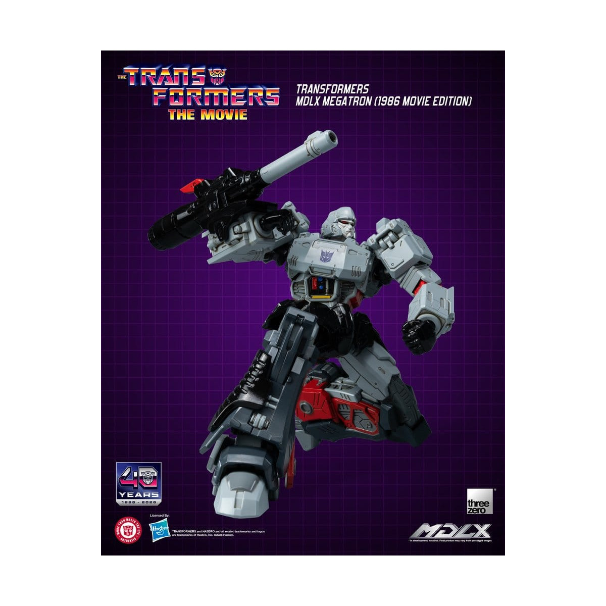 Three Zero – Transformers MDLX MEGATRON (Filmversion von 1986)