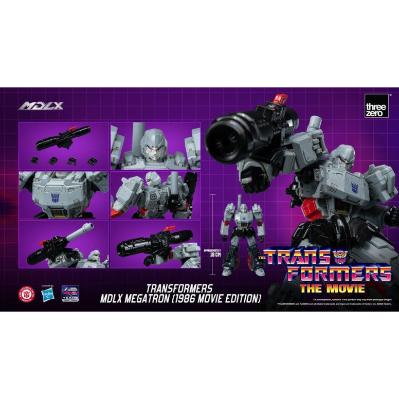 Three Zero – Transformers MDLX MEGATRON (Filmversion von 1986)