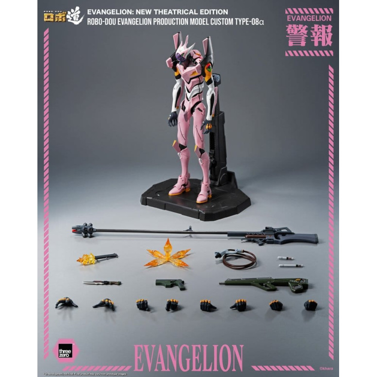 Three Zero – „ Neon Genesis Evangelion “ Serienmodell Custom Typ-08a (Neon Genesis Evangelion: New Theatrical Edition) – Robo-Do