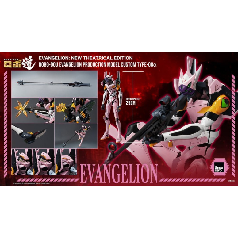 Three Zero – „ Neon Genesis Evangelion “ Serienmodell Custom Typ-08a (Neon Genesis Evangelion: New Theatrical Edition) – Robo-Do