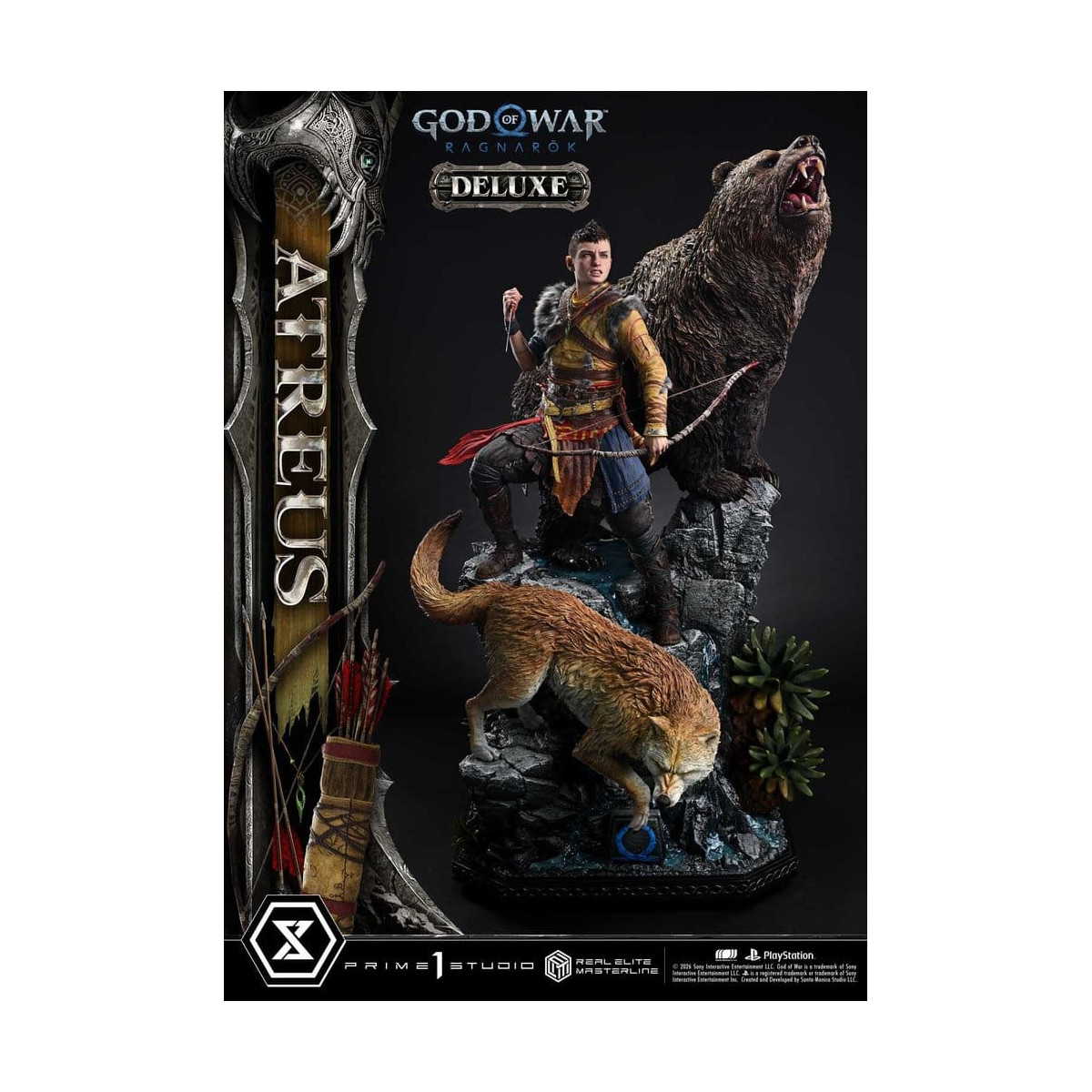 Prime 1 Studio - God of War: Ragnarok – Atreus DX Bonus-Version – Real Elite Masterline Series 1/3