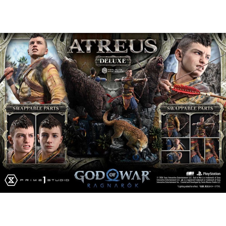 Prime 1 Studio - God of War: Ragnarok – Atreus DX Bonus-Version – Real Elite Masterline Series 1/3