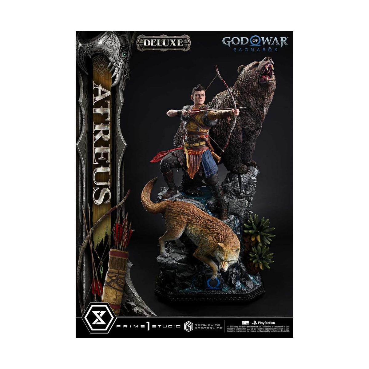 Prime 1 Studio - God of War: Ragnarok – Atreus DX Bonus-Version – Real Elite Masterline Series 1/3