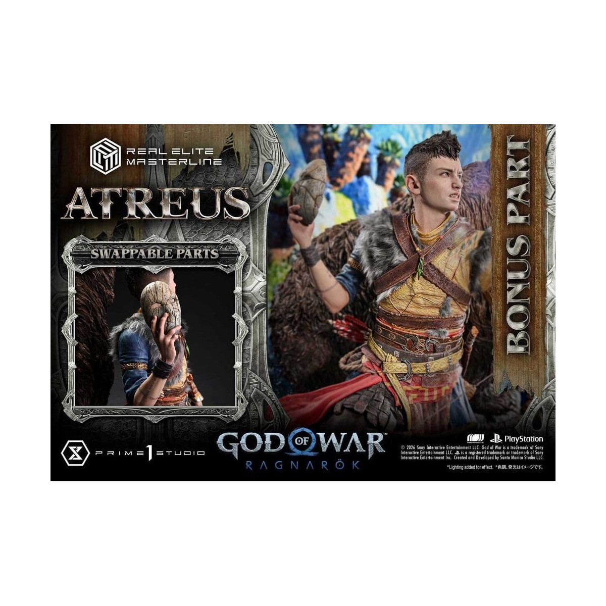 Prime 1 Studio - God of War: Ragnarok – Atreus DX Bonus-Version – Real Elite Masterline Series 1/3