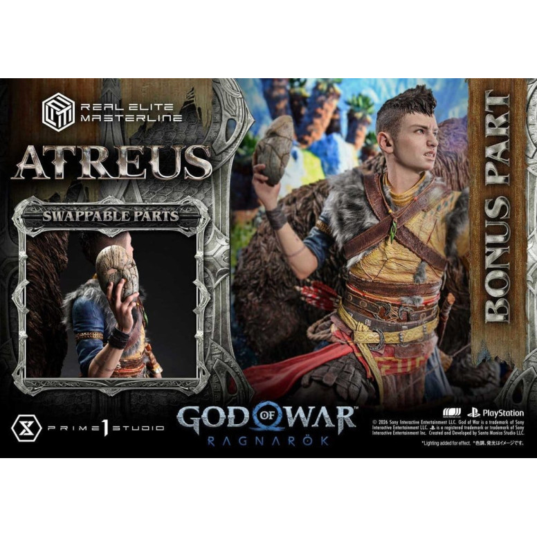 Prime 1 Studio - God of War: Ragnarok – Atreus DX Bonus-Version – Real Elite Masterline Series 1/3