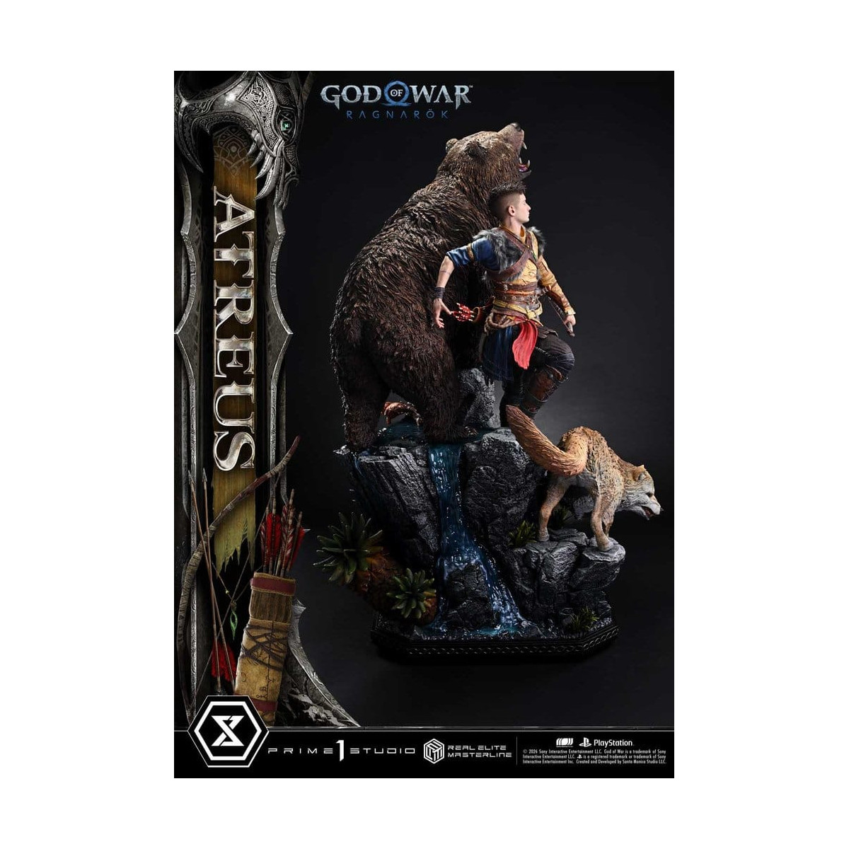 Prime 1 Studio - God of War: Ragnarok – Atreus DX Bonus-Version – Real Elite Masterline Series 1/3
