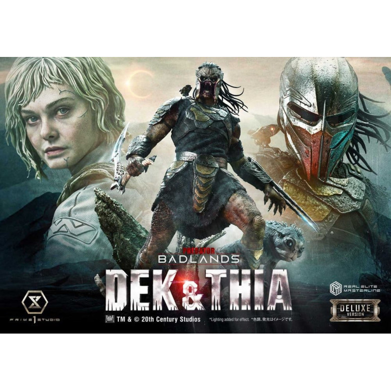 Prime 1 Studio - Badlands Dek & Thia DX Bonus-Version – Real Elite Masterline Series 1/3