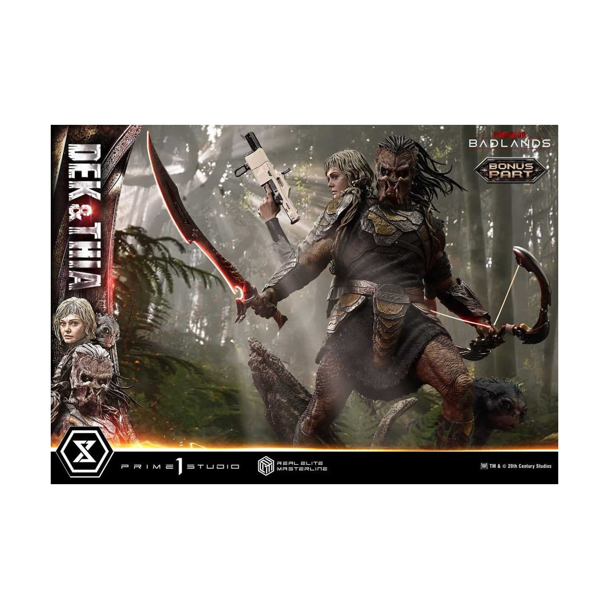 Prime 1 Studio - Badlands Dek & Thia DX Bonus-Version – Real Elite Masterline Series 1/3