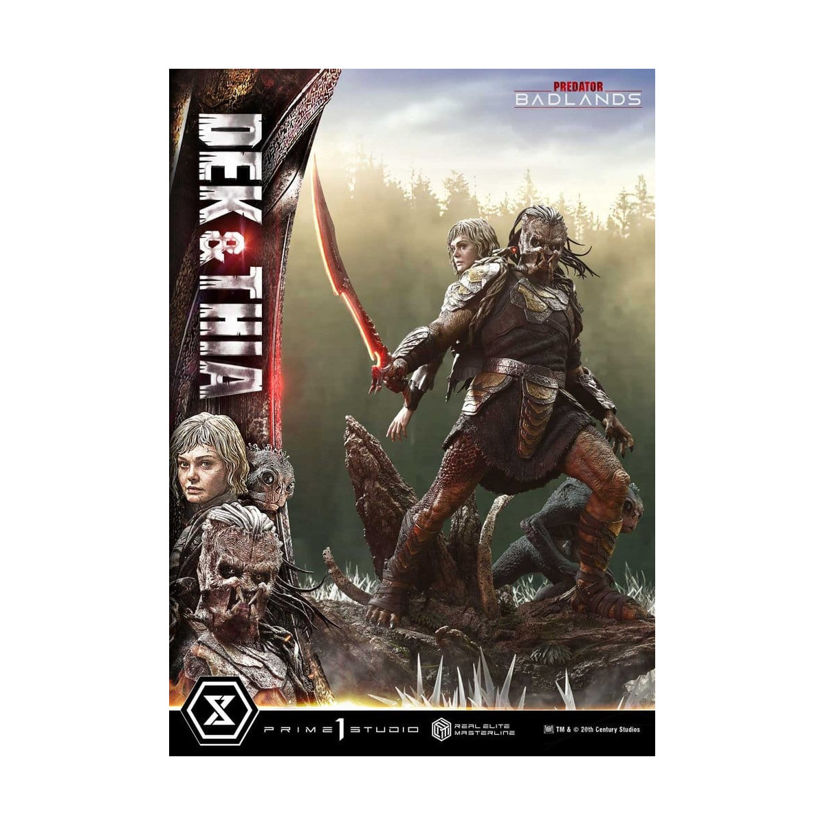 Prime 1 Studio - Badlands Dek & Thia DX Bonus-Version – Real Elite Masterline Series 1/3