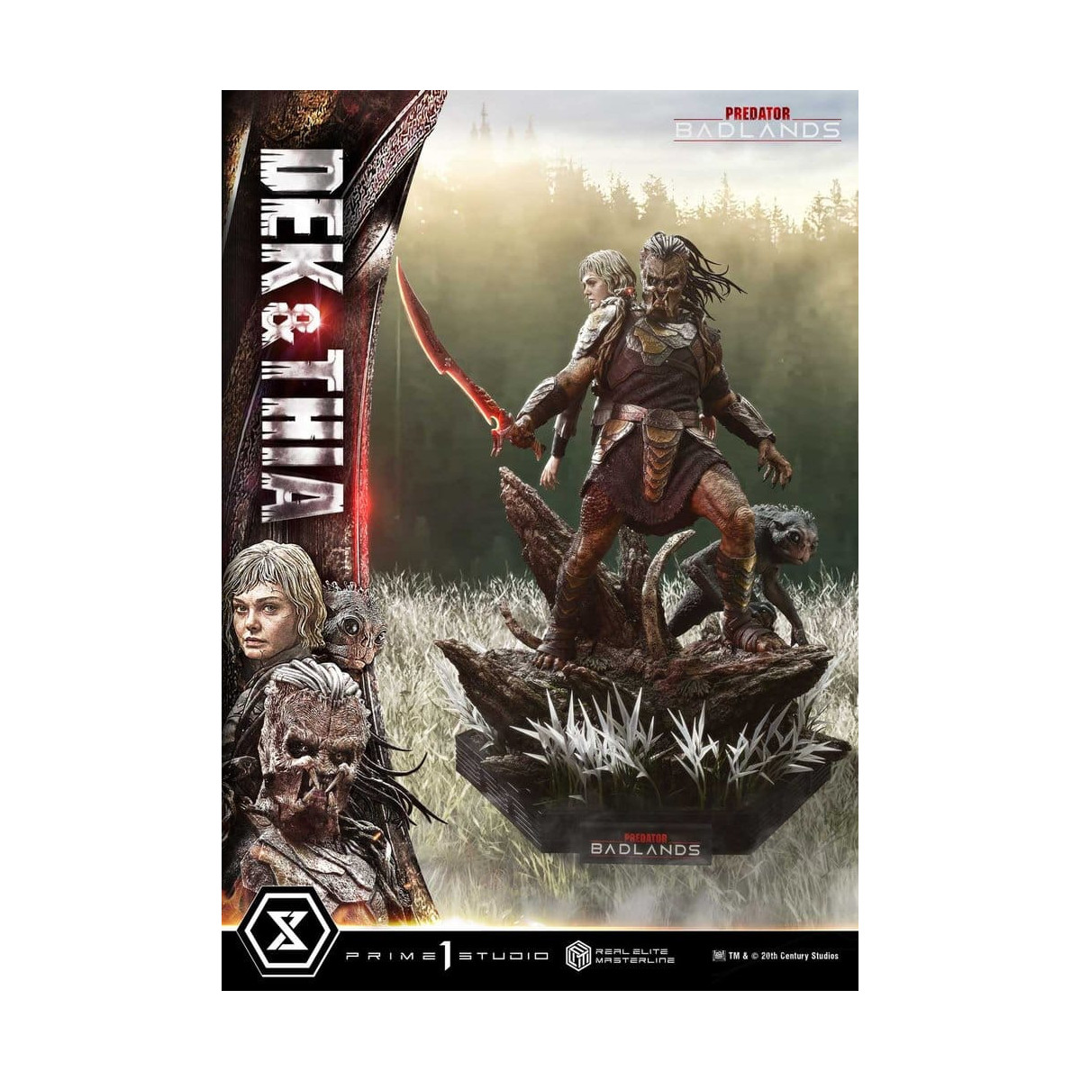 Prime 1 Studio - Badlands Dek & Thia DX Bonus-Version – Real Elite Masterline Series 1/3