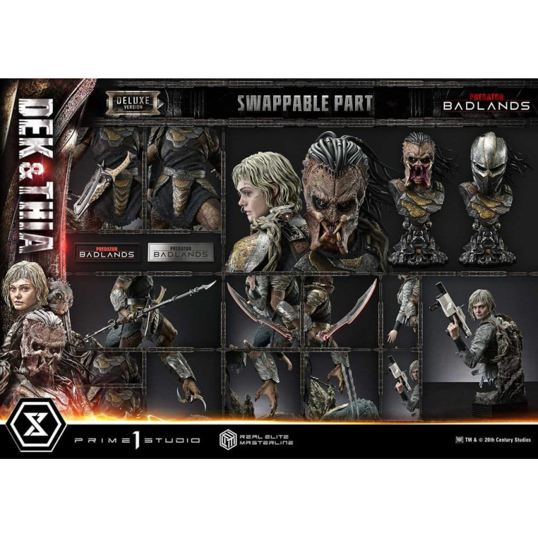 Prime 1 Studio - Badlands Dek & Thia DX Bonus-Version – Real Elite Masterline Series 1/3
