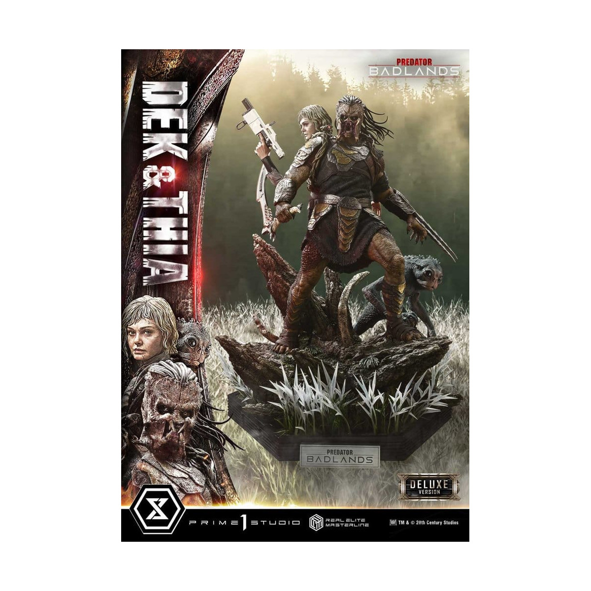 Prime 1 Studio - Badlands Dek & Thia DX Bonus-Version – Real Elite Masterline Series 1/3