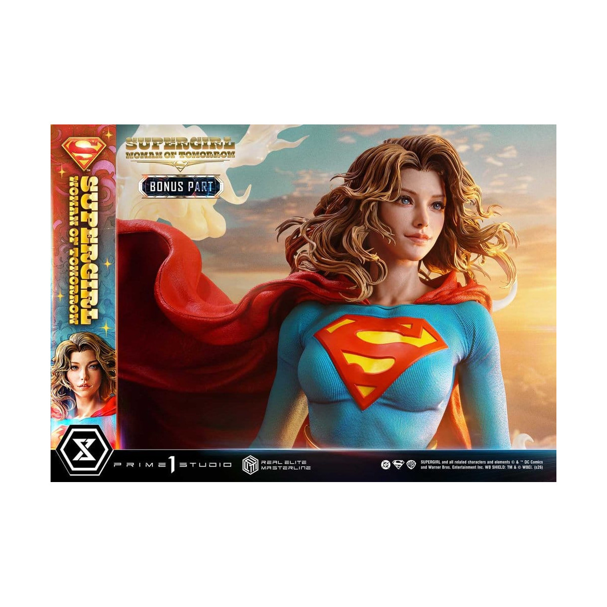 Prime 1 Studio - DC Comics – Supergirl: Woman of Tomorrow (Bonus-Version) – Real Elite Masterline Serie 1/4