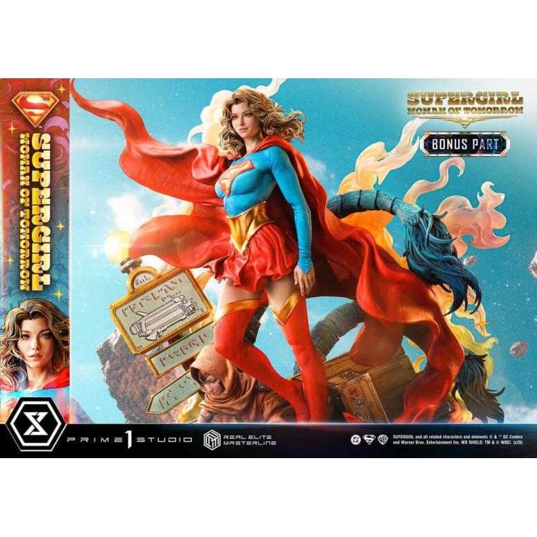 Prime 1 Studio - DC Comics – Supergirl: Woman of Tomorrow (Bonus-Version) – Real Elite Masterline Serie 1/4
